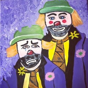 Original acrylic painting.